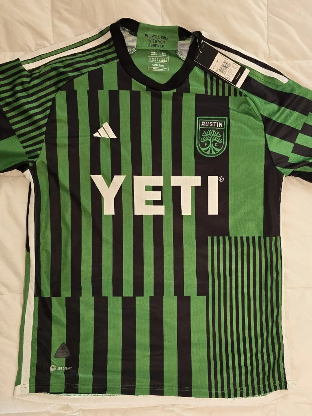 NWT Adidas Austin FC 23/24 Home Jersey - XXL (Slim Fit)